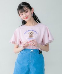 JENNI belle/【WEB限定】防蚊そでチュールレイヤードTシャツ/506082619