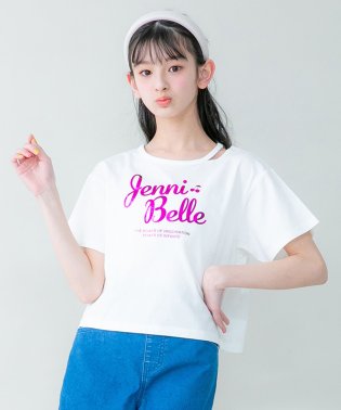 JENNI belle/【WEB限定】防蚊ネックスリットTシャツ/506082623