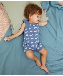 PETIT BATEAU/プリントショートロンパース/506083388