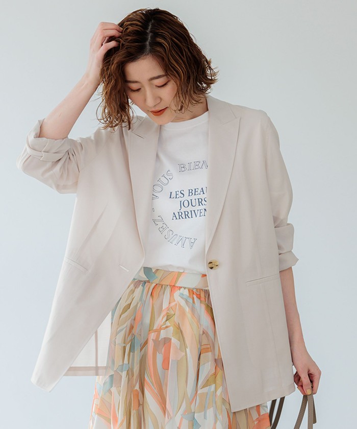 ベージュ系｜ジャケット｜23区 (Lサイズ)(ニジュウサンク Lサイズ