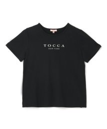 TOCCA(TOCCA)/【洗える！】TOCCA NEW YORK LOGO TEE Tシャツ/ブラック系