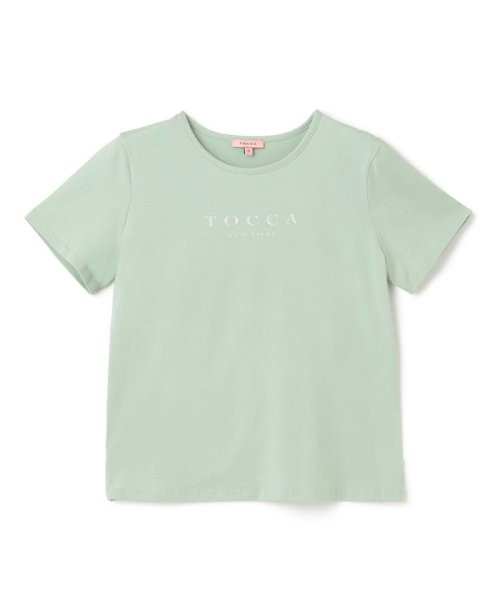 TOCCA(TOCCA)/【洗える！】TOCCA NEW YORK LOGO TEE Tシャツ/トッカブルー系
