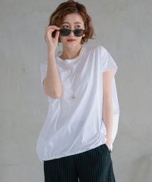 NIJYUSANKU（SMALL SIZE）/【洗える】ALBINIコーコラン バルーン Tシャツ/506083502