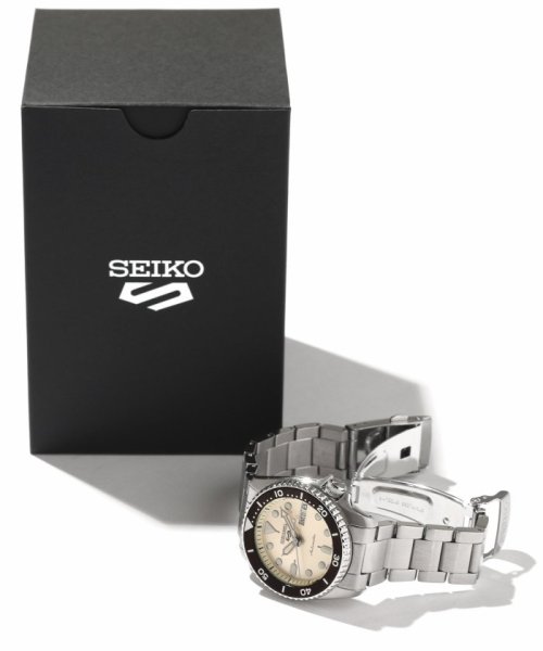 HIROB Ladys(ヒロブ　レディース)/【SEIKO / セイコー】5 SPORTS SBSA227 Ivory dial Mid size/シルバー