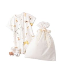 gelato pique Kids＆Baby/【ラッピング済み】【ヒラノトシユキ】【BABY】DOG柄ロンパース＆ソックスSET/506083617