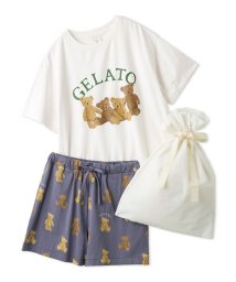 gelato pique(gelato pique)/【ラッピング済み】ベアワンポイントTシャツ＆ショートパンツSET/MIX