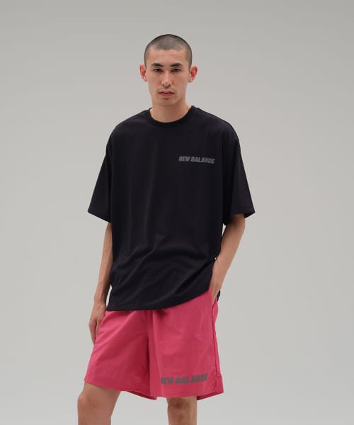 URBAN RESEARCH(アーバンリサーチ)/NEW BALANCE　MET24 Reflection NB Logo T－Shirts/BK