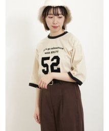 Samansa Mos2(サマンサ　モスモス)/【KELTY×Samansa Mos2】5分袖リンガーTシャツ/ブラック