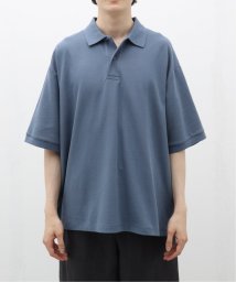 EDIFICE(エディフィス)/handvaerk (ハンドバーク ) PIQUE S/S POLO SHIRT #1500/ネイビーB