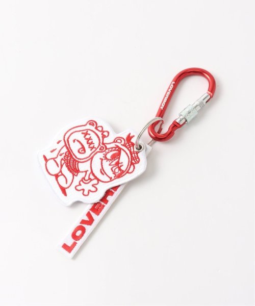 JOURNAL STANDARD(ジャーナルスタンダード)/【Charles Jeffrey LOVERBOY】CHARACTER KEY RING/レッド