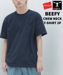 JEANS MATE/【HANES】BEEFY ビーフィー Tシャツ 2P 2枚組 H5180－2 タフで型崩れしにくい/505226322