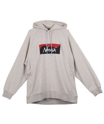 NANGA(ナンガ)/ NANGA ナンガ パーカー スウェット プルオーバー エコ ハイブリット ボックスロゴ フーディー メンズ ECO HYBRID BOX LOGO SWEA/ライトベージュ系1