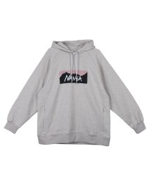 NANGA(ナンガ)/ NANGA ナンガ パーカー スウェット プルオーバー エコ ハイブリット ボックスロゴ フーディー メンズ ECO HYBRID BOX LOGO SWEA/ライトベージュ