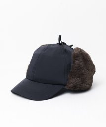 ar/mg(エーアールエムジー)/【W】【37666】【it】【RIVER UP】PUFFER FLAP CAP/チャコールグレー