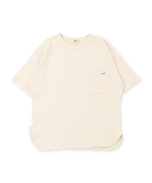 FITH(フィス)/リサイクル天竺ポケットTシャツ/オフホワイト