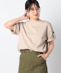 Grand PARK(グランドパーク)/デラヴェ天竺 半袖Ｔシャツ/18ベージュ