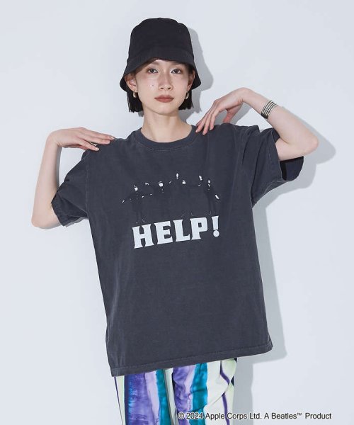 NOMINE(ノミネ)/【GOOD ROCK SPEED】 Beatles Help Tシャツ【予約】/グレー