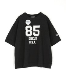 Grand PARK(グランドパーク)/【DISCUS別注】ルーズナンバリングTシャツ/49ブラック