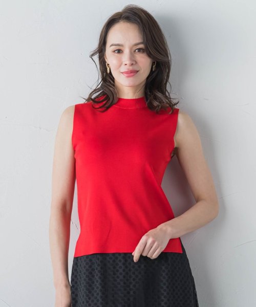 LUCINDAノースリーブニット≪手洗い可能≫ OCQ1498193467(11440円)