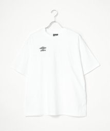 VENCE　EXCHANGE(ヴァンス　エクスチェンジ)/【UMBRO】アンブロ BACK PRINT Tシャツ/ホワイト