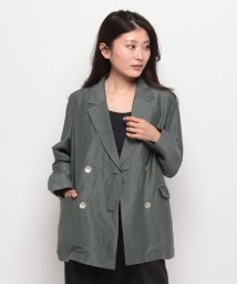 MICA&DEAL(マイカアンドディール)/sheer light jacket/杢GRAY