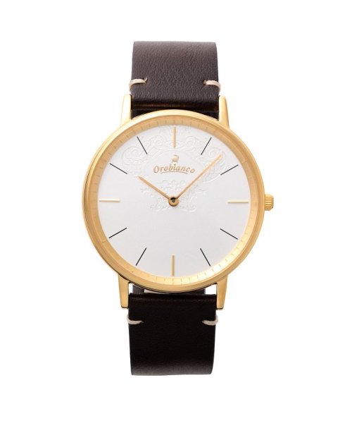 Orobianco（Watch）(オロビアンコ（腕時計）)/Semplicitus/WHITE/GOLD/BROWN
