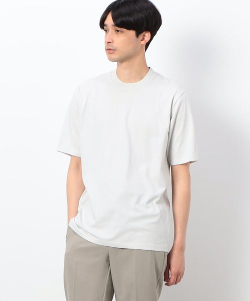 COMME CA ISM MENS(コムサイズム（メンズ）)/【接触冷感機能】Ｆｅｅｌ－Ｃｏｏｌ ジャケットＴシャツ/グレー