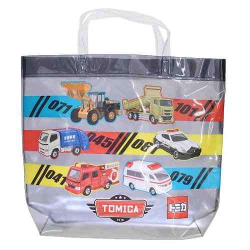 cinemacollection(シネマコレクション)/トミカ プールバッグ ビーチバッグ TOMICA マルヨシ ビニール 角型 海プール レジャー用品 キャラクター グッズ /その他