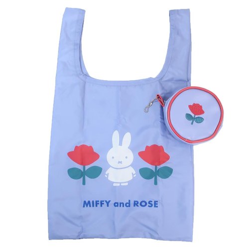 cinemacollection(シネマコレクション)/ミッフィー エコバッグ ショッピングバッグインポーチ MIFFY and ROSE BL ディックブルーナ スモールプラネット ポーチ付きショッピングバッグ お/その他