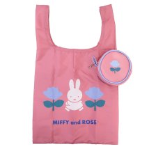 cinemacollection/ミッフィー エコバッグ ショッピングバッグインポーチ MIFFY and ROSE PK ディックブルーナ スモールプラネット ポーチ付きショッピングバッグ お/506083291