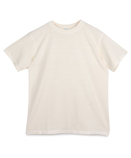 Good On(Good On)/ Good On グッドオン クルー Tシャツ 半袖 メンズ レディース Uネック SS CREW TEE GOST－701P/ナチュラル