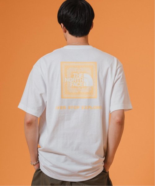 EDIFICE(エディフィス)/《予約》THE NORTH FACE S/S Bandana Square Logo Tee NT32446/ホワイト