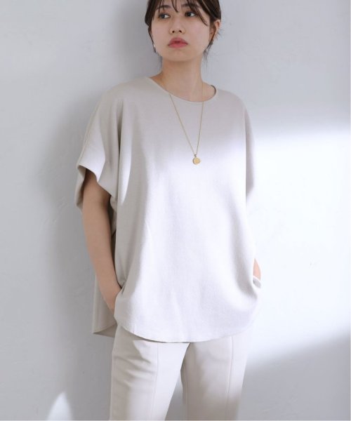 La Totalite(ラ　トータリテ)/【Munich/ミューニック】double face boucle blouse/ホワイト