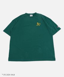 chil2(チルツー)/〈MLB〉メンズ半袖Tシャツ/グリーン