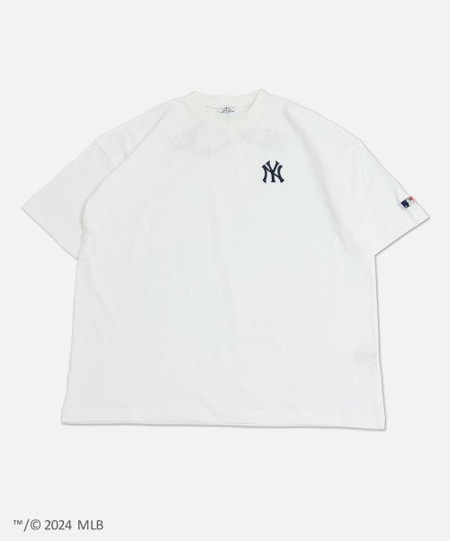 chil2(チルツー)/〈MLB〉メンズ半袖Tシャツ/ホワイト