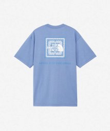 ABAHOUSE(ABAHOUSE)/【THE NORTH FACE】バンダナ柄 ロゴTシャツ/ブルー