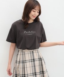 Honeys(ハニーズ)/ロゴプリントＴシャツ/ブラック