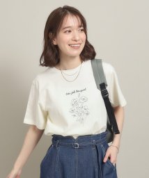 ITS’ DEMO/【シルエットゆったり】ブーケプリントTシャツ/506084634