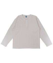 Good On(Good On)/ Good On グッドオン Tシャツ 長袖 ロンT ヘンリー ネック カットソー メンズ L/S HENLEY TEE ブラック オフ ホワイト グレー ネイ/ナチュラル