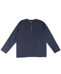 Good On/ Good On グッドオン Tシャツ 長袖 ロンT ヘンリー ネック カットソー メンズ L/S HENLEY TEE ブラック オフ ホワイト グレー ネイ/506084668