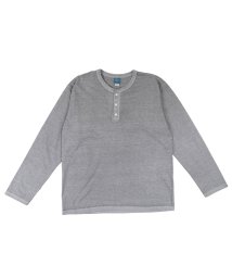 Good On(Good On)/ Good On グッドオン Tシャツ 長袖 ロンT ヘンリー ネック カットソー メンズ L/S HENLEY TEE ブラック オフ ホワイト グレー ネイ/その他