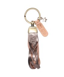 IL BISONTE/ イルビゾンテ IL BISONTE キーホルダー キーリング チャーム メンズ 本革 KEY RING ブラック ライト ブラウン レッド ゴールド シルバー/506084671