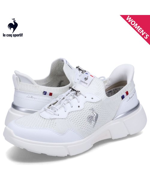 le coq sportif(ルコックスポルティフ)/ ルコック スポルティフ le coq sportif スニーカー LCS ロワール レディース 撥水 軽量 LCS LOIR ホワイト 白 QL3XJC01W/その他