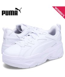 PUMA/ PUMA プーマ スニーカー ブラスター ドレスコード レディース 厚底 BLSTR DRESSCODE WMNS ホワイトベージュ 396094－01/506084713