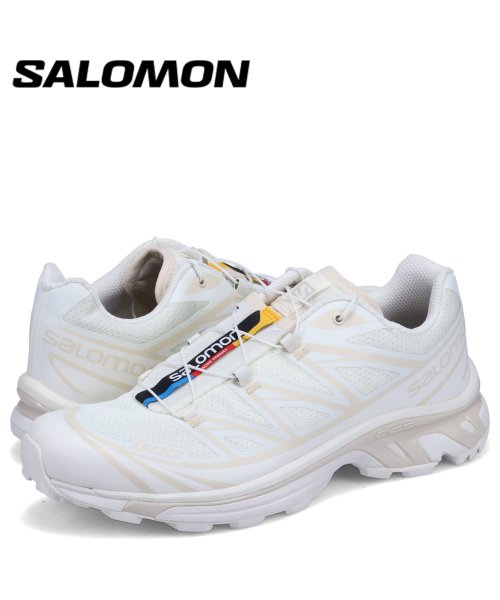 SALOMON(サロモン)/ サロモン SALOMON シューズ トレッキングシューズ スニーカー メンズ XT－6 ホワイト 白 L47445300/その他