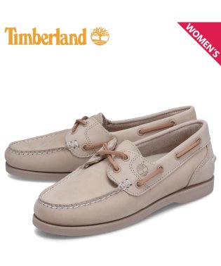 Timberland/ ティンバーランド Timberland デッキシューズ モカシン ツーアイ クラシック ボート レディース CLASSIC BOAT SHOES ベージュ A/506084737