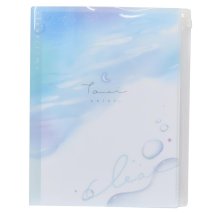 cinemacollection/CHILL DROP ポケットファイル ファスナー付き6Pクリアファイル Tomei color カミオジャパン 新学期準備文具 かわいい グッズ /506085035