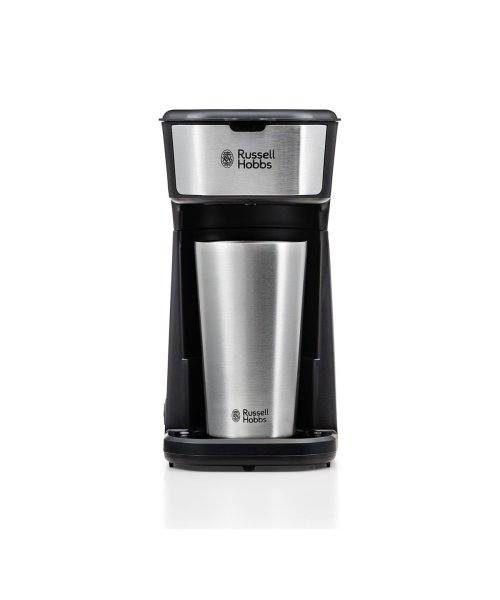 Russell Hobbs(ラッセルホブス)/【正規取扱店】ラッセルホブス タンブラードリップ Russell Hobbs コーヒーメーカー ドリップ オートオフ機能 タンブラー インテリア 8010JP/シルバー