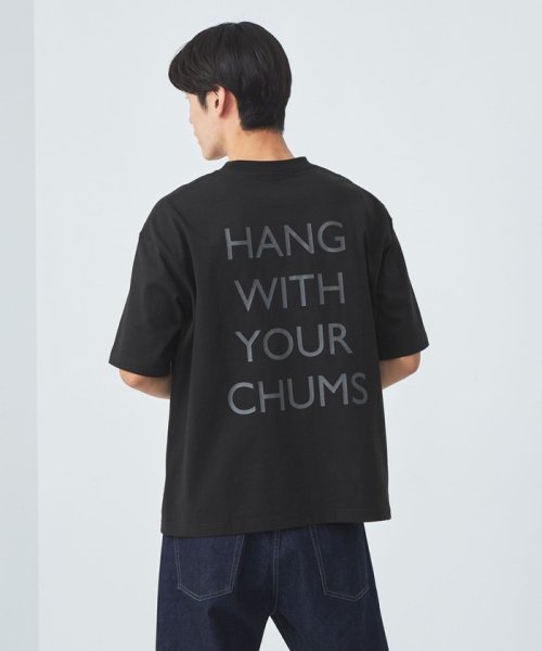 green label relaxing(グリーンレーベルリラクシング)/【別注】＜CHUMS＞GLR HWYC ポケット 半袖 Tシャツ/BLACK