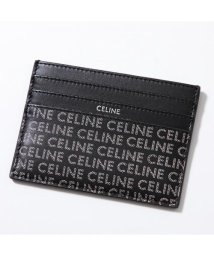 CELINE/CELINE カードケース 10K913FGH.38SI レザー ロゴ プリント/506087176